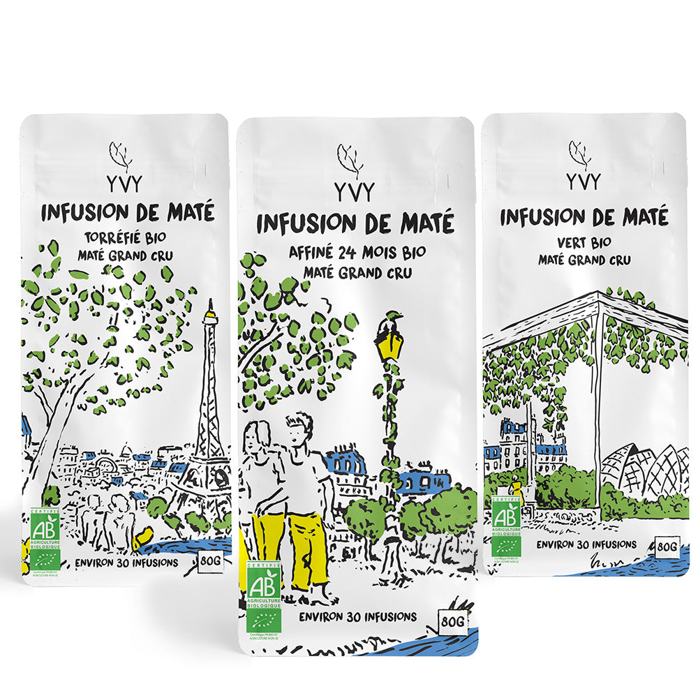 thé maté en infusion lot découverte